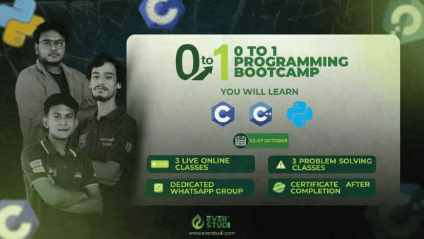 0 to 1 Programming Bootcamp by EverStudi